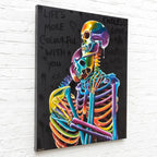 Life's More Colourful With You - Original - SOLD by artist Becky Smith - Wyecliffe Galleries