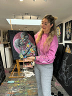 Life With You - Original - SOLD by artist Becky Smith - Wyecliffe Galleries