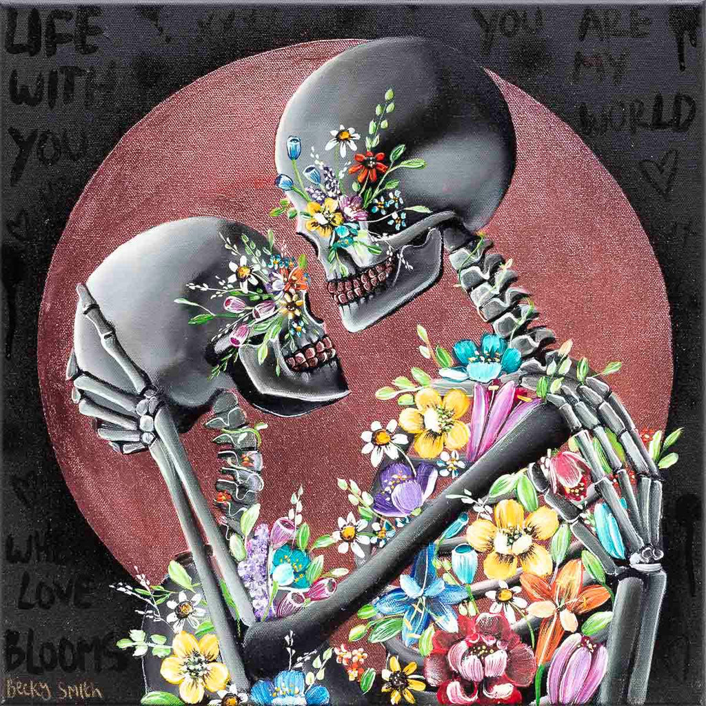 Life With You - Original - SOLD by artist Becky Smith - Wyecliffe Galleries