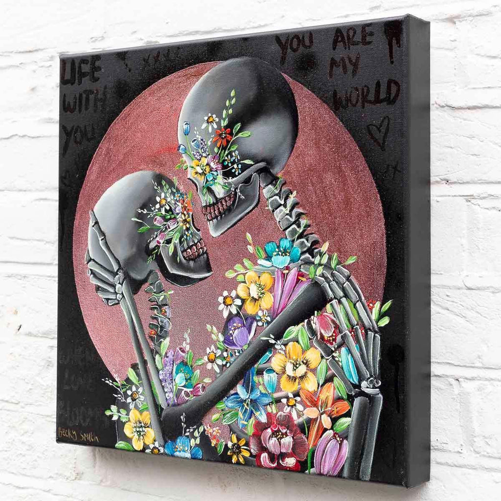 Life With You - Original - SOLD by artist Becky Smith - Wyecliffe Galleries