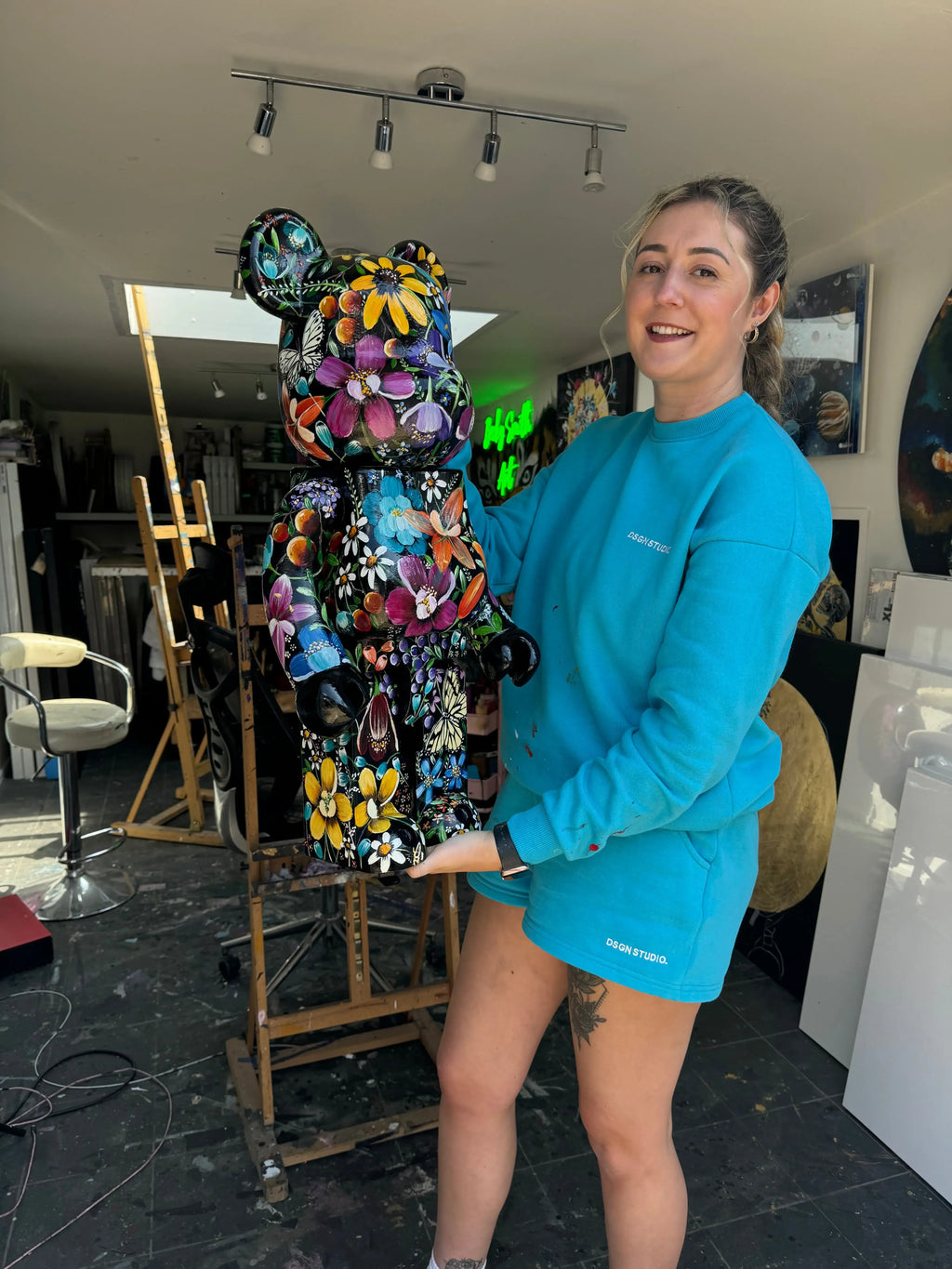 Life's A Vibe - Original - SOLD by artist Becky Smith - Wyecliffe Galleries