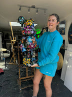 Life's A Vibe - Original - SOLD by artist Becky Smith - Wyecliffe Galleries