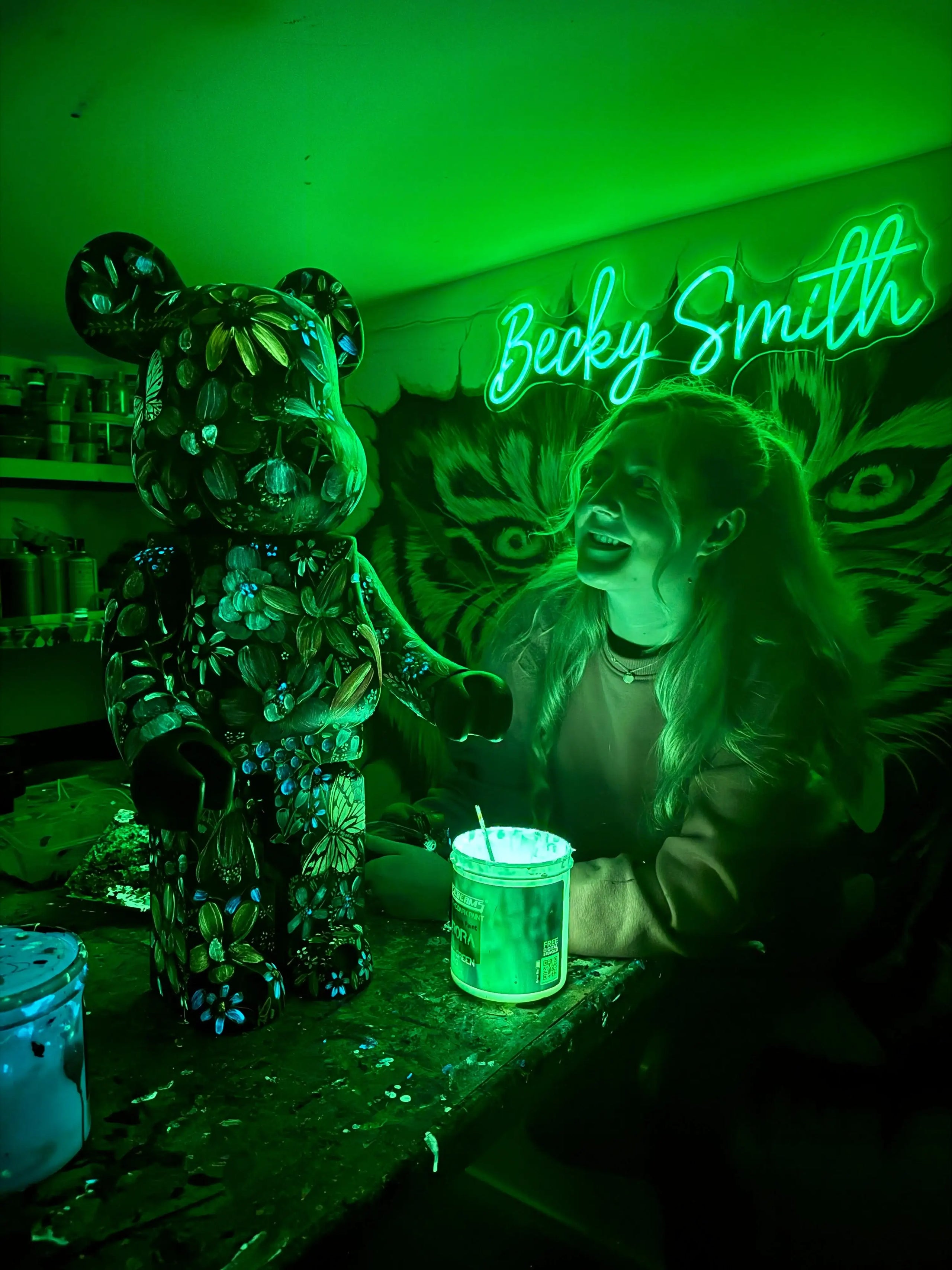 Life's A Vibe - Original - SOLD by artist Becky Smith - Wyecliffe Galleries