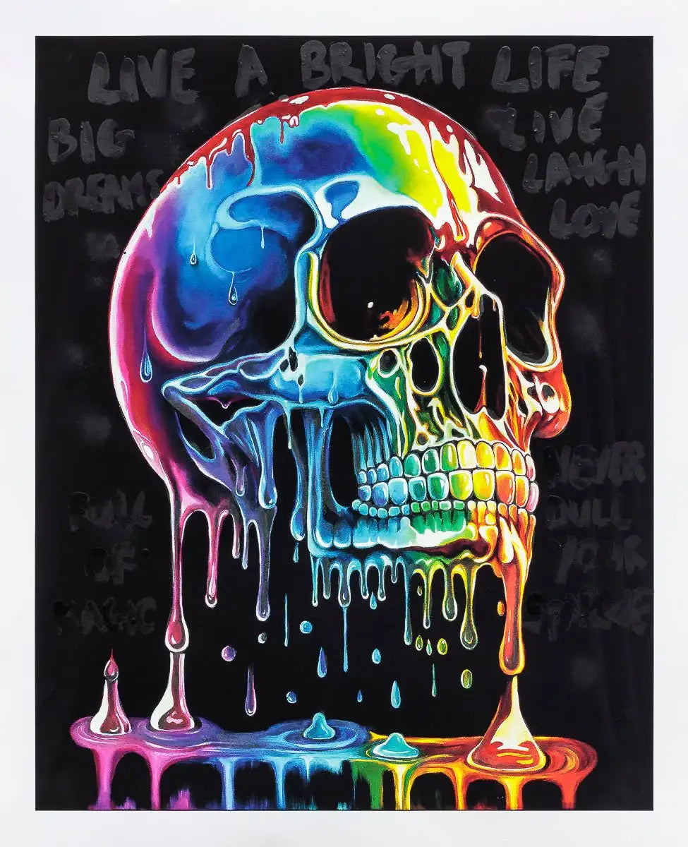 Live A Bright Life - Artist Proof by artist Becky Smith - Wyecliffe Galleries