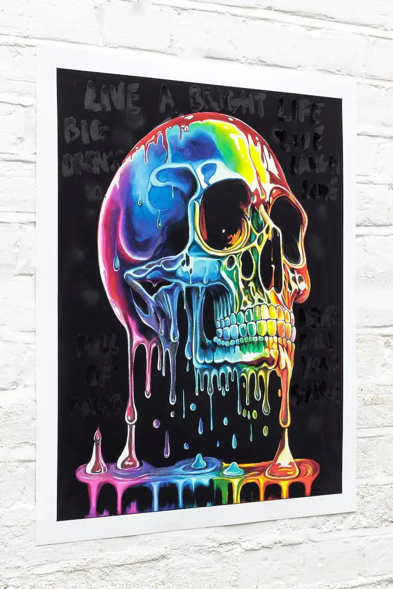 Live A Bright Life - Artist Proof by artist Becky Smith - Wyecliffe Galleries