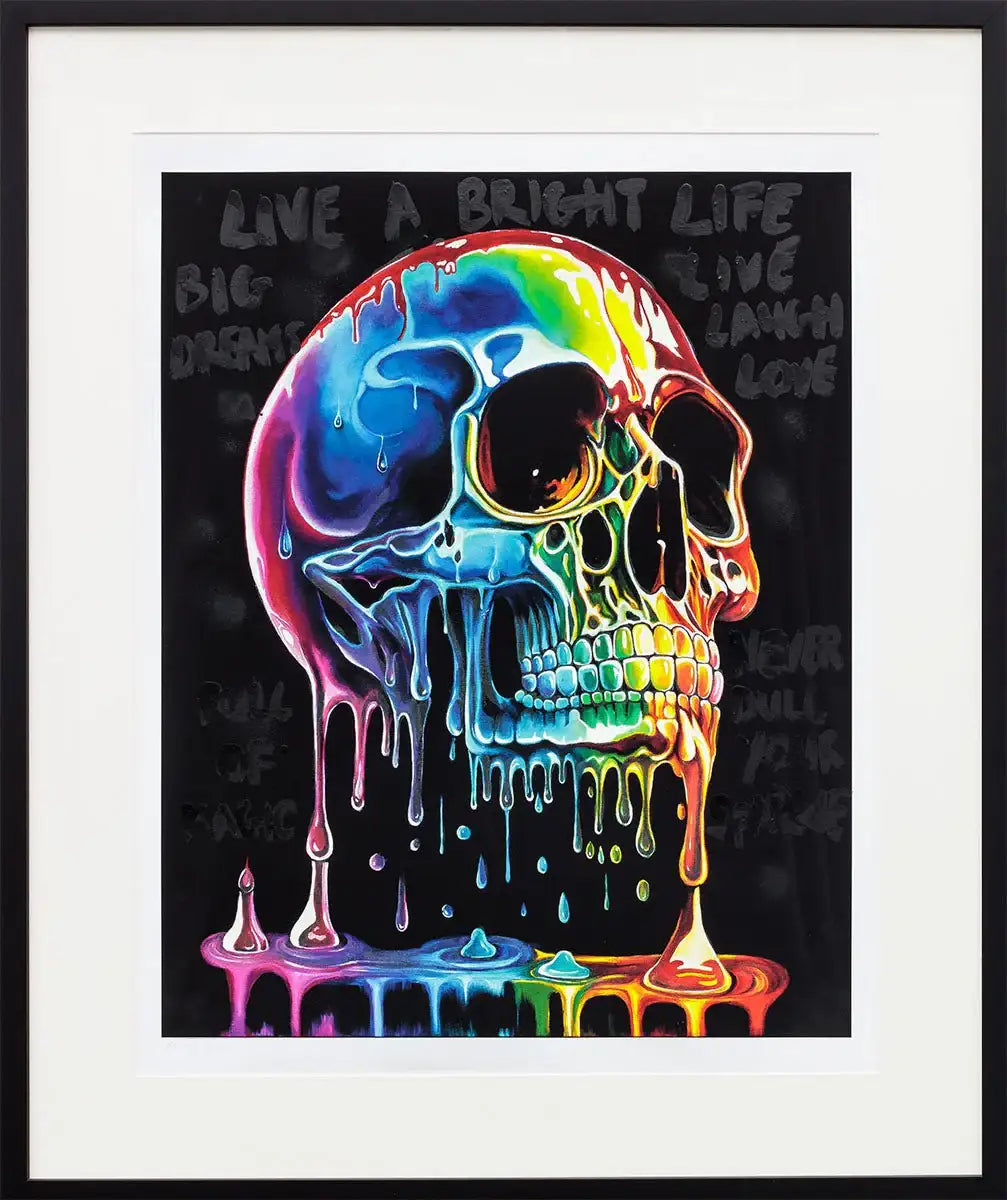 Live A Bright Life - Artist Proof by artist Becky Smith - Wyecliffe Galleries