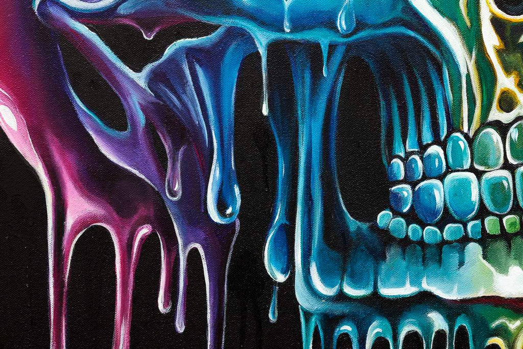 Live A Bright Life - Original - SOLD by artist Becky Smith - Wyecliffe Galleries