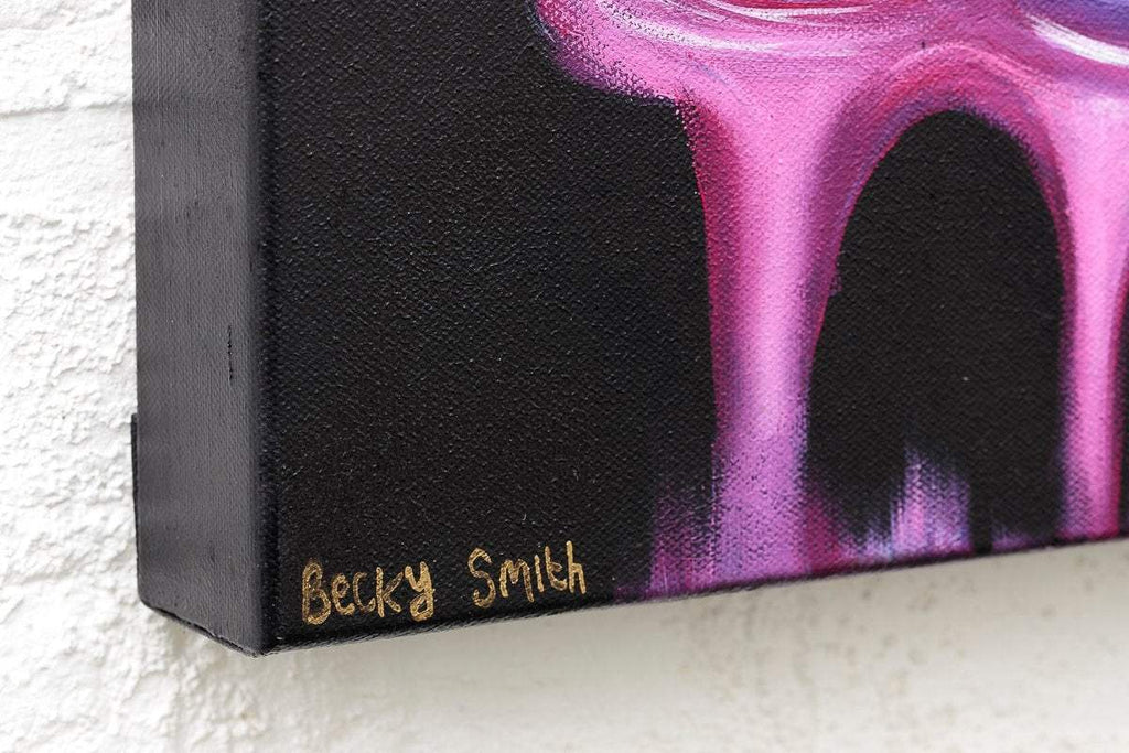 Live A Bright Life - Original - SOLD by artist Becky Smith - Wyecliffe Galleries