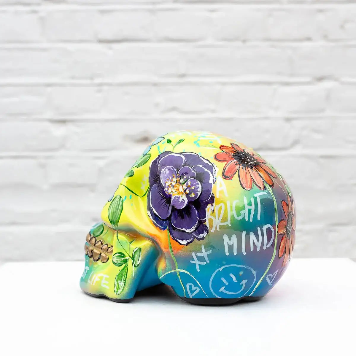 Live A Vibrant Life - Original Sculpture - SOLD by artist Becky Smith - Wyecliffe Galleries