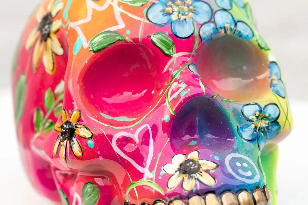 Live A Vibrant Life - Original Sculpture - SOLD by artist Becky Smith - Wyecliffe Galleries