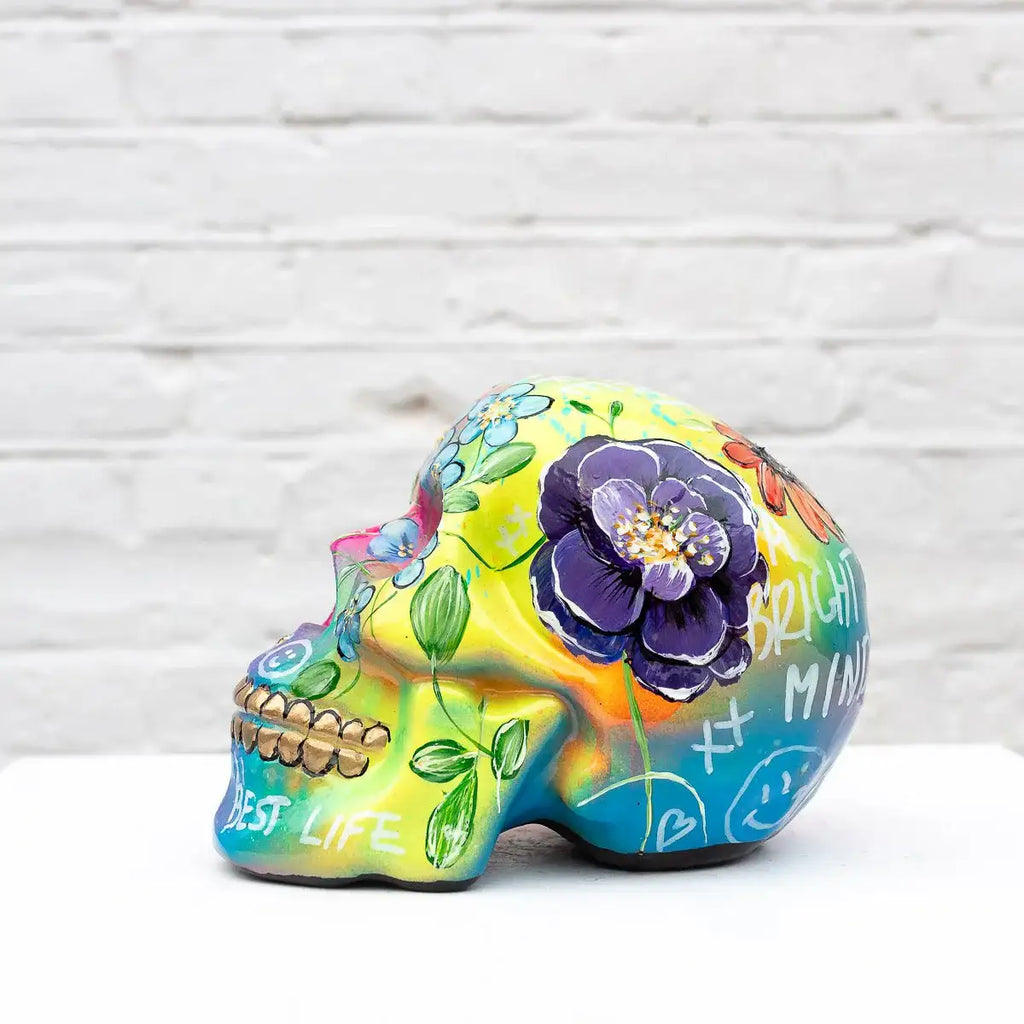 Live A Vibrant Life - Original Sculpture - SOLD by artist Becky Smith - Wyecliffe Galleries