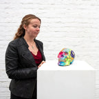 Live A Vibrant Life - Original Sculpture - SOLD by artist Becky Smith - Wyecliffe Galleries