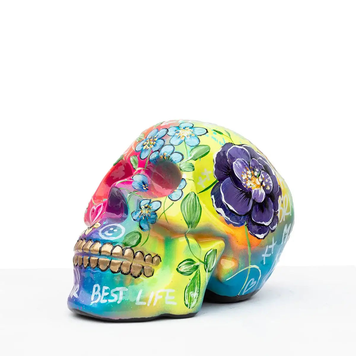 Live A Vibrant Life - Original Sculpture - SOLD by artist Becky Smith - Wyecliffe Galleries