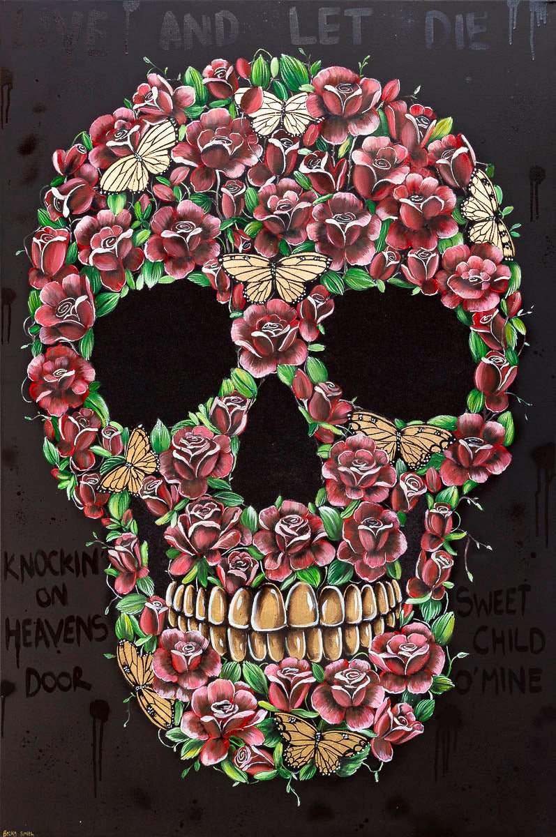 Live And Let Die - Original by artist Becky Smith - Wyecliffe Galleries