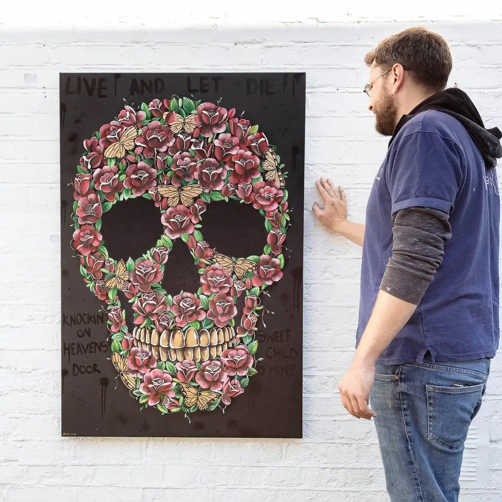 Live And Let Die - Original by artist Becky Smith - Wyecliffe Galleries