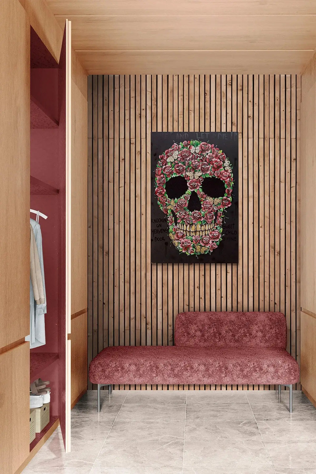 Live And Let Die - Original by artist Becky Smith - Wyecliffe Galleries