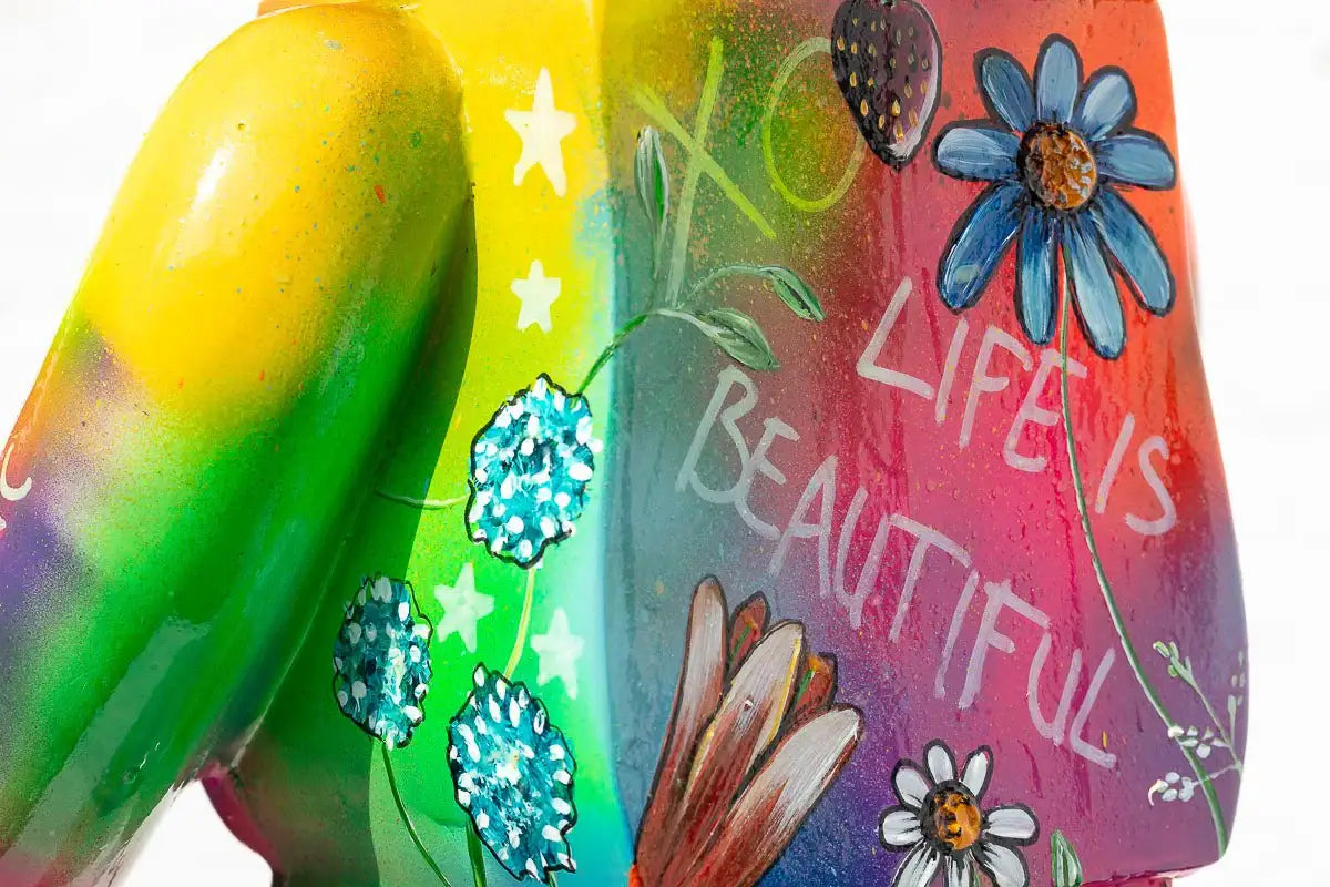 Live Every Moment - Original - SOLD by artist Becky Smith - Wyecliffe Galleries