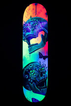 Live Life On The Edge – Original Skate Deck - SOLD by artist Becky Smith - Wyecliffe Galleries