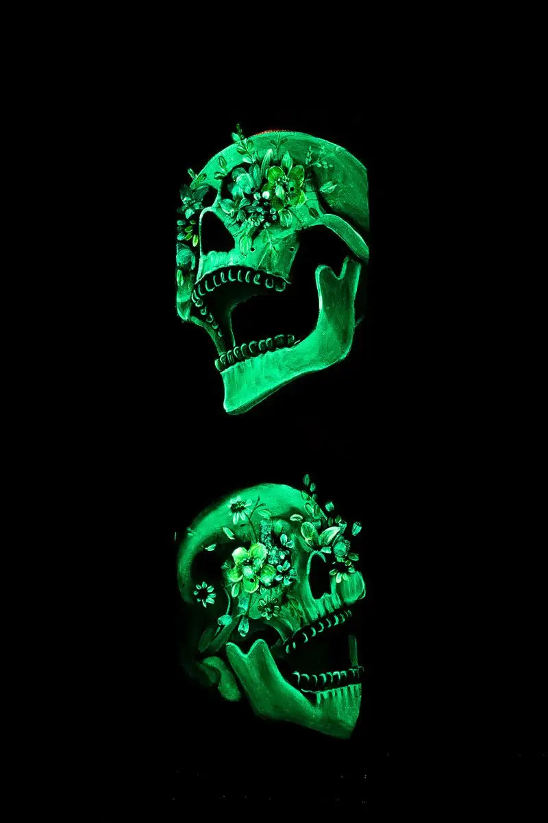 Live Life On The Edge – Original Skate Deck - SOLD by artist Becky Smith - Wyecliffe Galleries