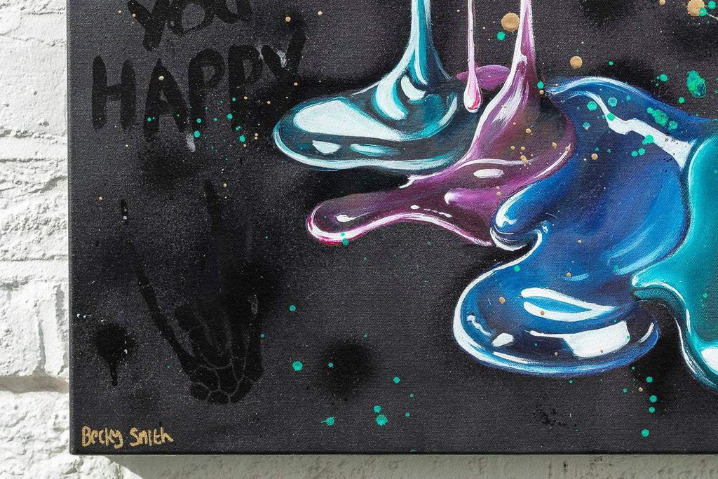 Live Life To The Fullest - Original - SOLD by artist Becky Smith - Wyecliffe Galleries