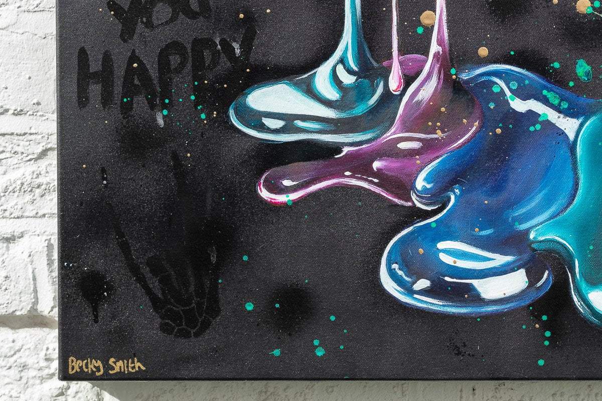 Live Life To The Fullest - Original - SOLD by artist Becky Smith - Wyecliffe Galleries