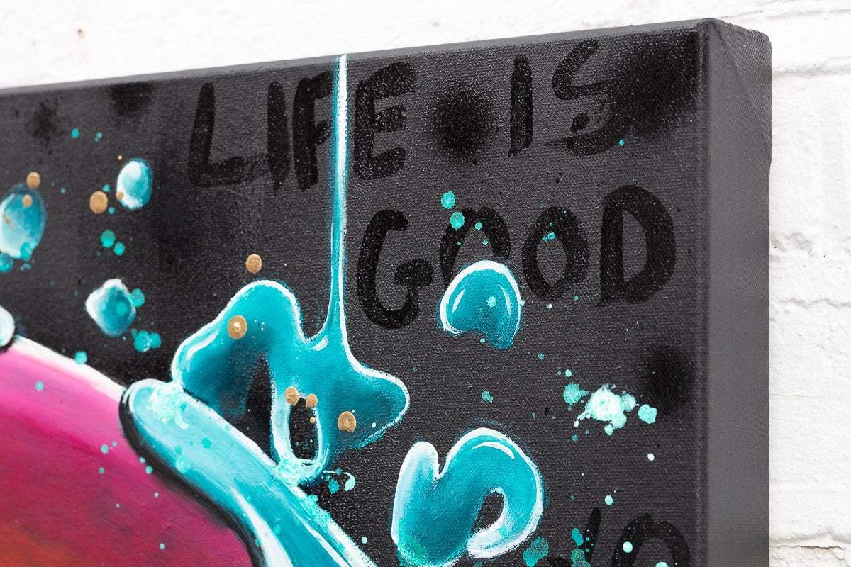 Live Life To The Fullest - Original - SOLD by artist Becky Smith - Wyecliffe Galleries