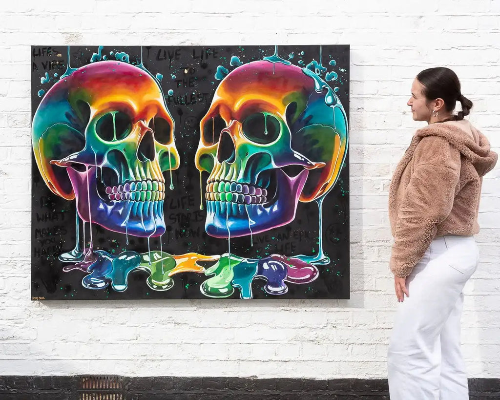 Live Life To The Fullest - Original - SOLD by artist Becky Smith - Wyecliffe Galleries