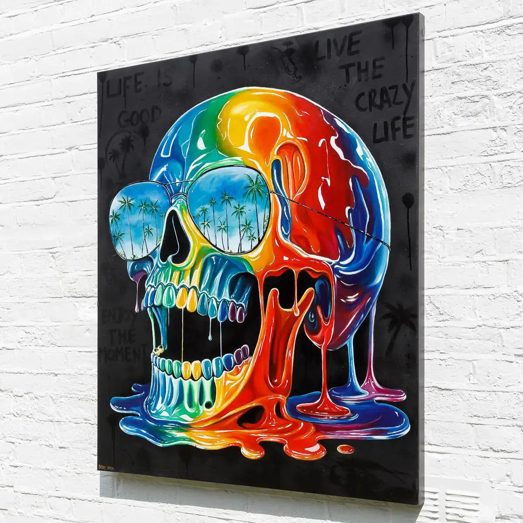 Live the Crazy Life - Original - SOLD by artist Becky Smith - Wyecliffe Galleries