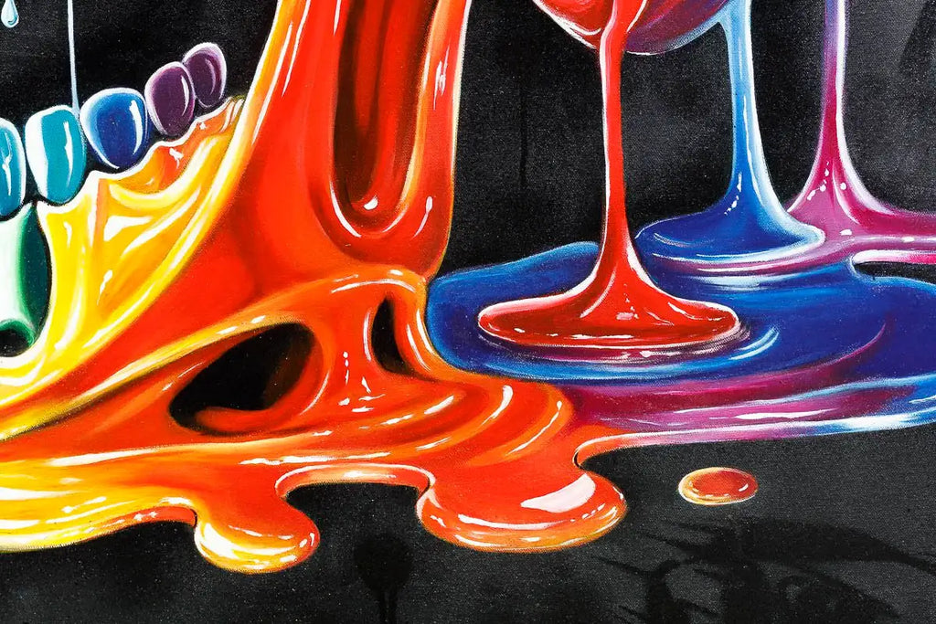 Live the Crazy Life - Original - SOLD by artist Becky Smith - Wyecliffe Galleries