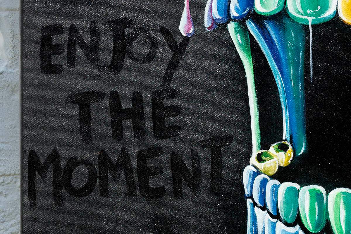 Live the Crazy Life - Original - SOLD by artist Becky Smith - Wyecliffe Galleries