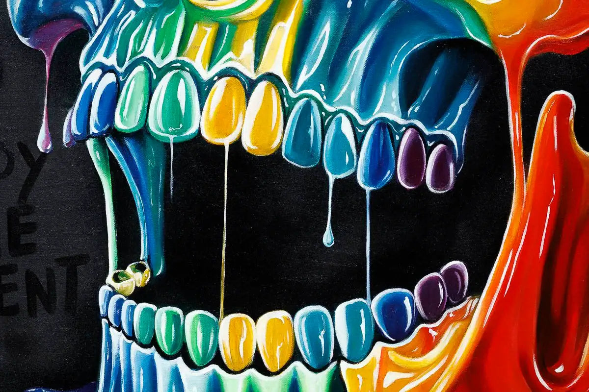 Live the Crazy Life - Original - SOLD by artist Becky Smith - Wyecliffe Galleries