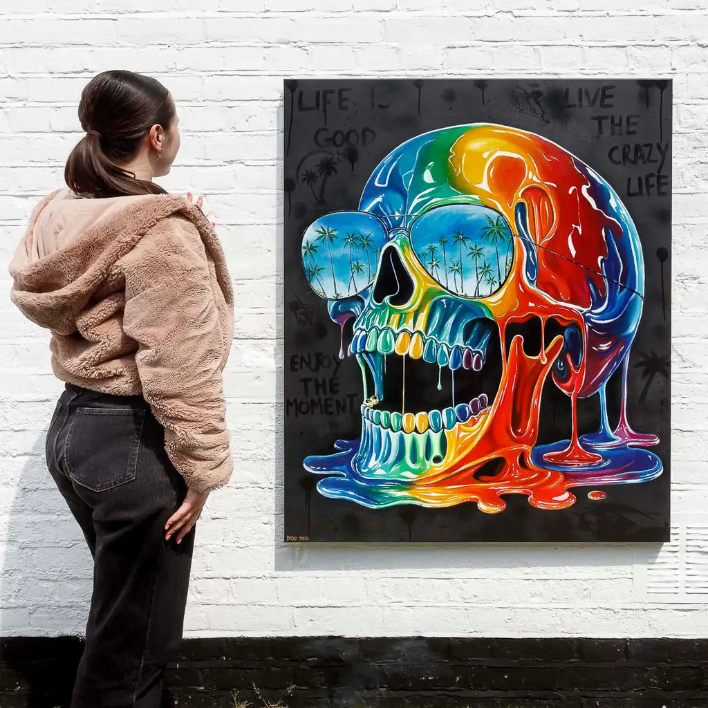 Live the Crazy Life - Original - SOLD by artist Becky Smith - Wyecliffe Galleries