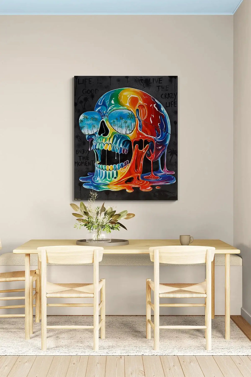 Live the Crazy Life - Original - SOLD by artist Becky Smith - Wyecliffe Galleries