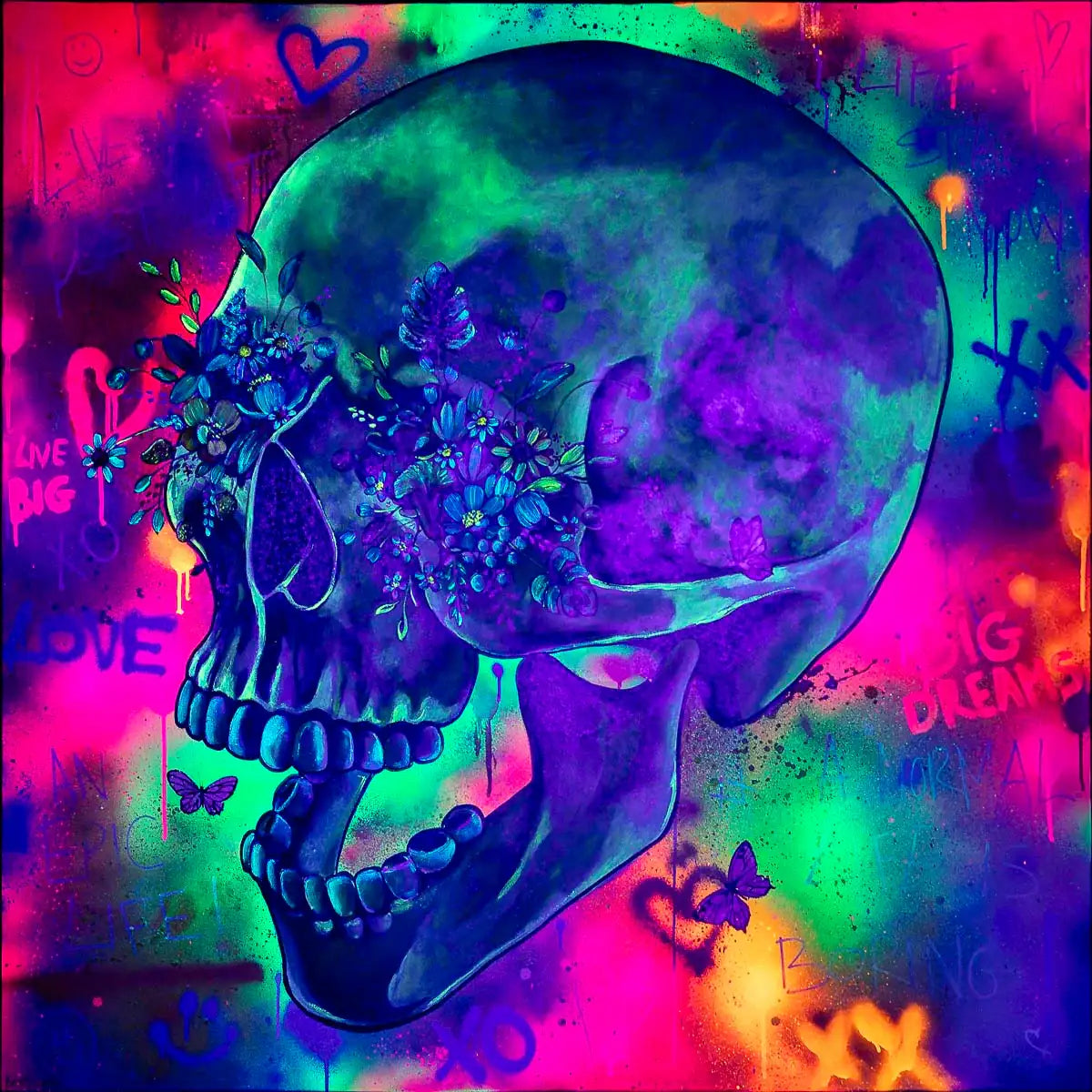 Live Your Best Life - Original - SOLD by artist Becky Smith - Wyecliffe Galleries