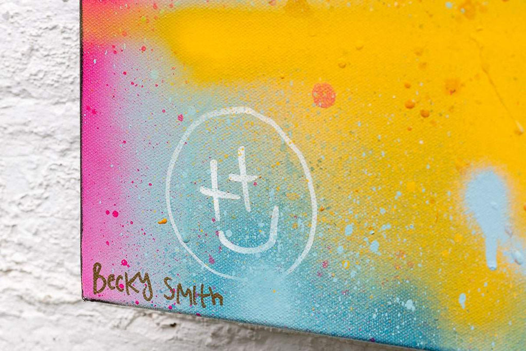 Live Your Best Life - Original - SOLD by artist Becky Smith - Wyecliffe Galleries