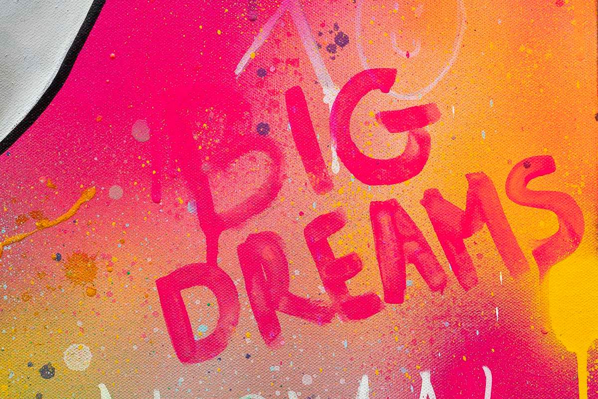 Live Your Best Life - Original - SOLD by artist Becky Smith - Wyecliffe Galleries