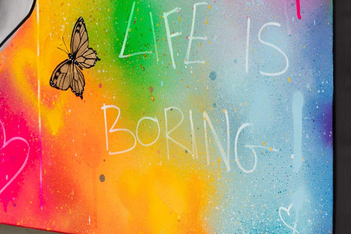 Live Your Best Life - Original - SOLD by artist Becky Smith - Wyecliffe Galleries