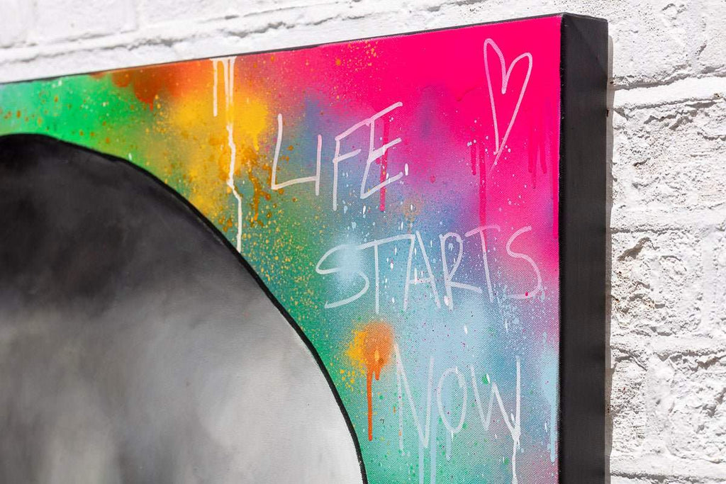 Live Your Best Life - Original - SOLD by artist Becky Smith - Wyecliffe Galleries