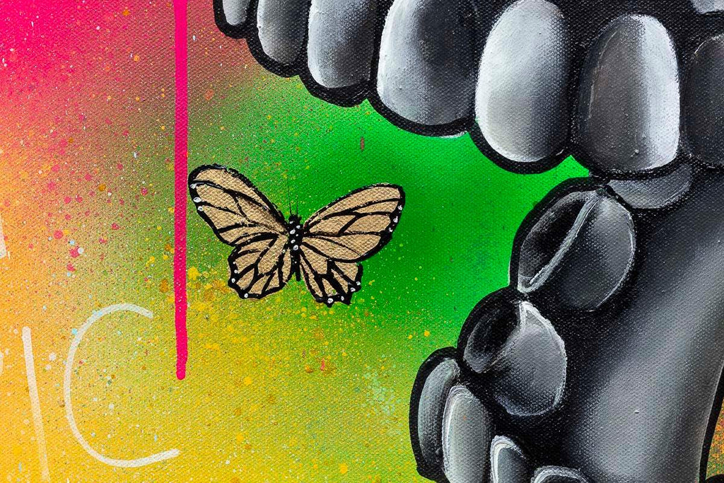 Live Your Best Life - Original - SOLD by artist Becky Smith - Wyecliffe Galleries