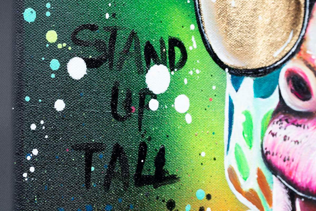 Living Life On A High - Original - SOLD by artist Becky Smith - Wyecliffe Galleries