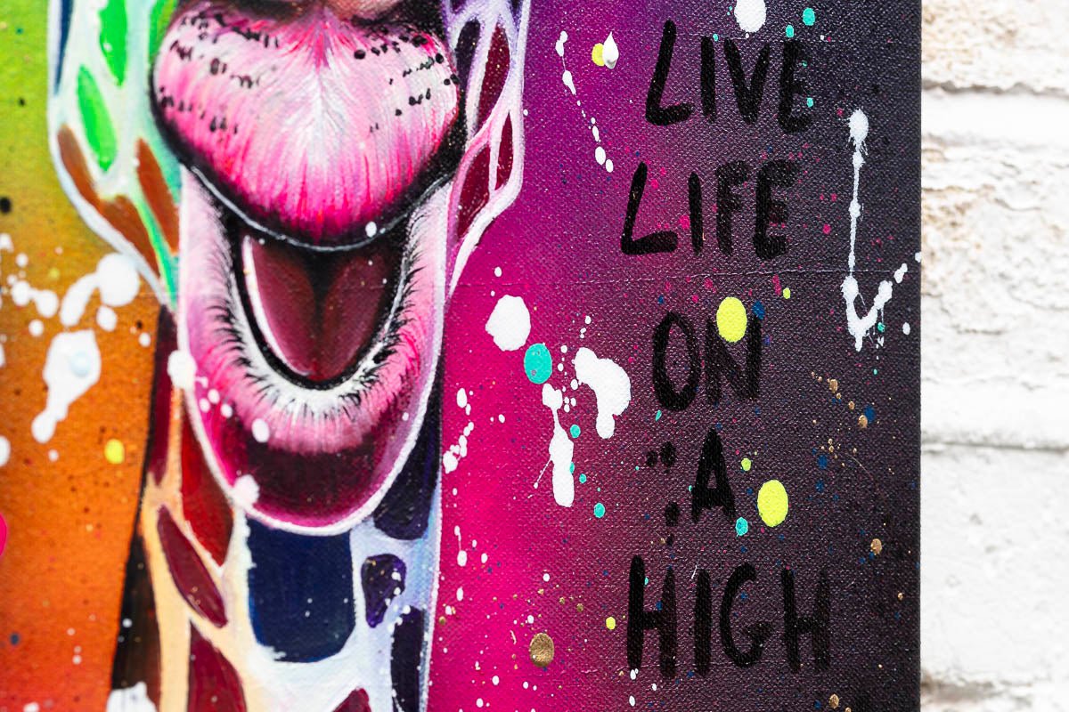 Living Life On A High - Original - SOLD Becky Smith Original