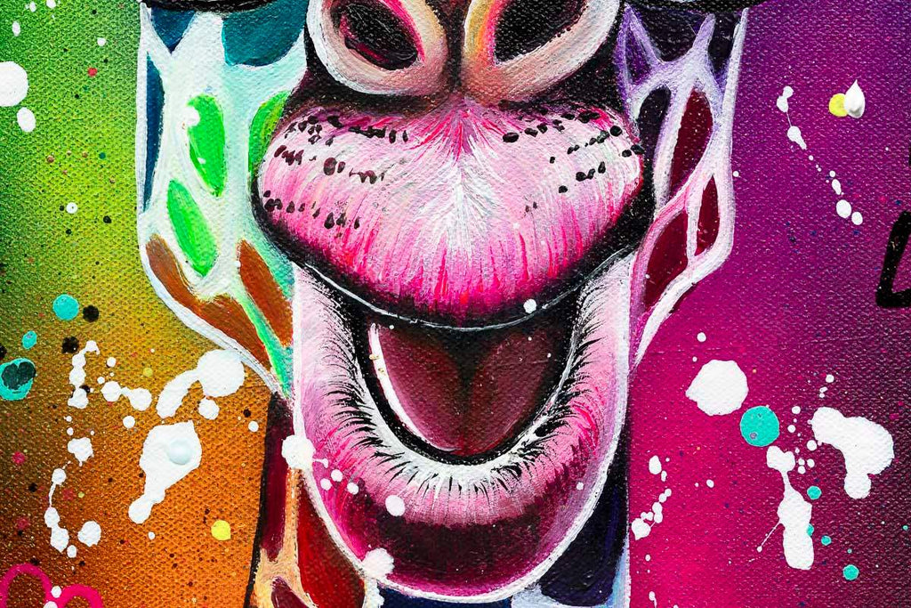 Living Life On A High - Original - SOLD by artist Becky Smith - Wyecliffe Galleries