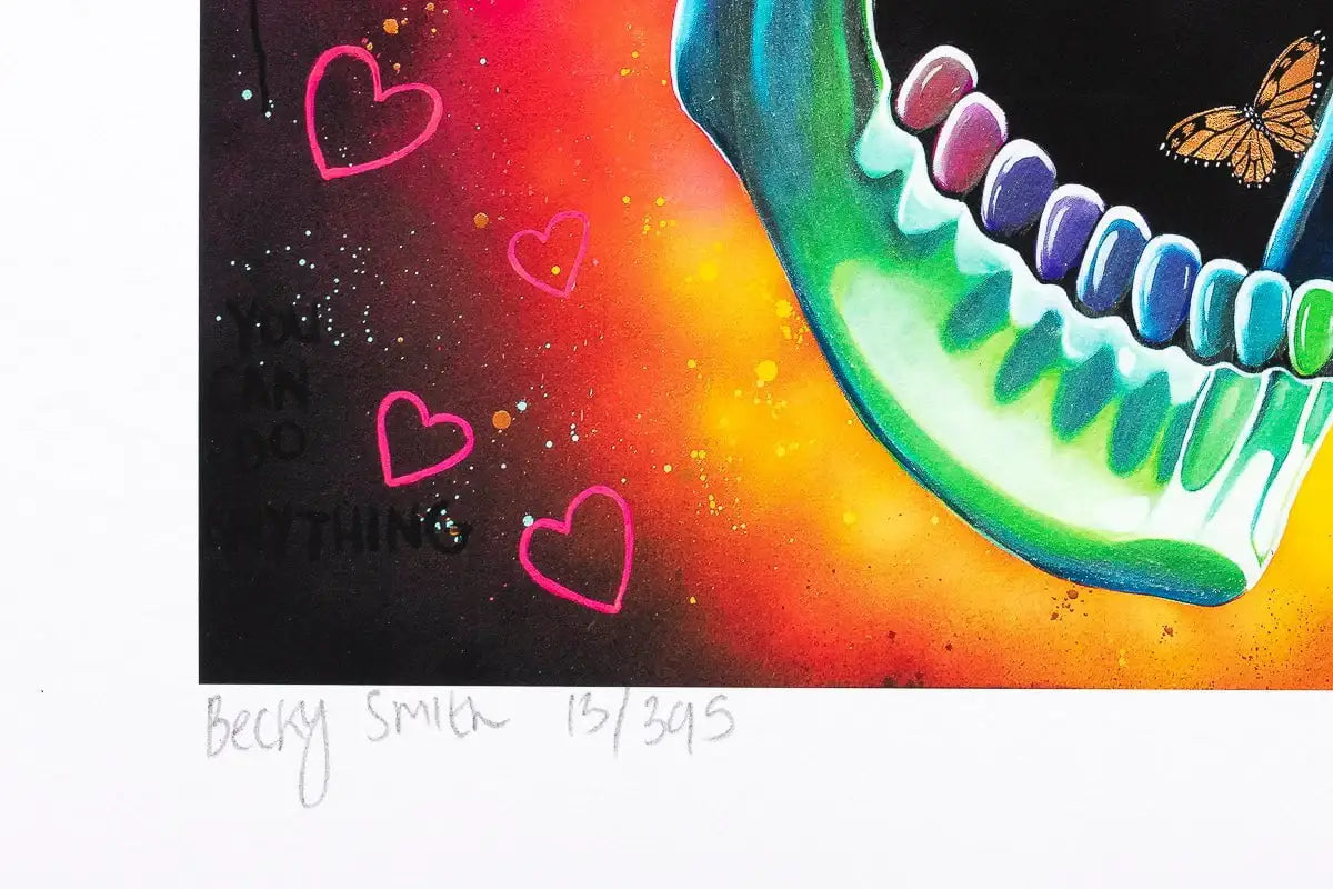 Living The Dream - Edition by artist Becky Smith - Wyecliffe Galleries