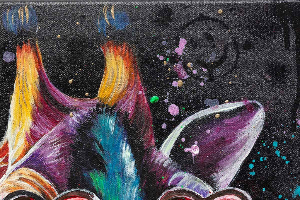 Living The High Life - Original - SOLD by artist Becky Smith - Wyecliffe Galleries