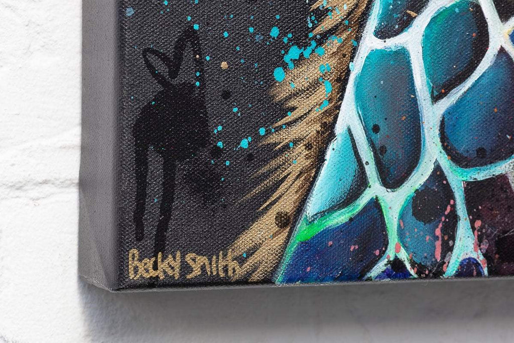 Living The High Life - Original - SOLD by artist Becky Smith - Wyecliffe Galleries