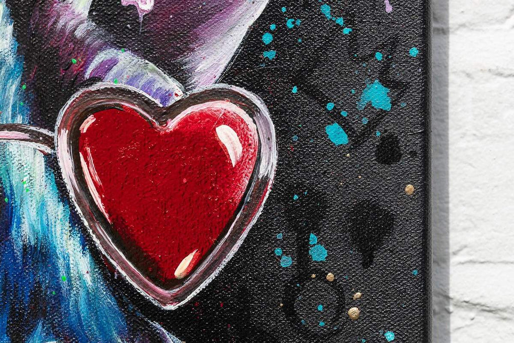 Living The High Life - Original - SOLD by artist Becky Smith - Wyecliffe Galleries