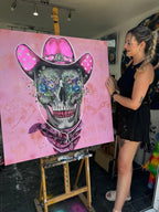 Long Live Cowgirls - Original by artist Becky Smith - Wyecliffe Galleries