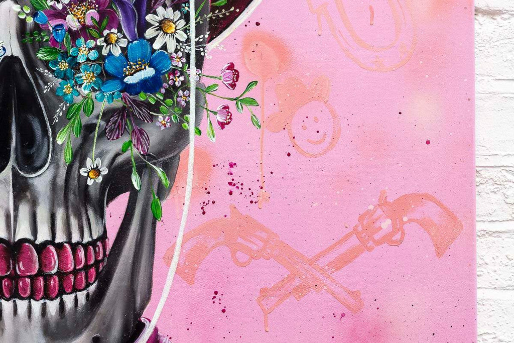 Long Live Cowgirls - Original by artist Becky Smith - Wyecliffe Galleries