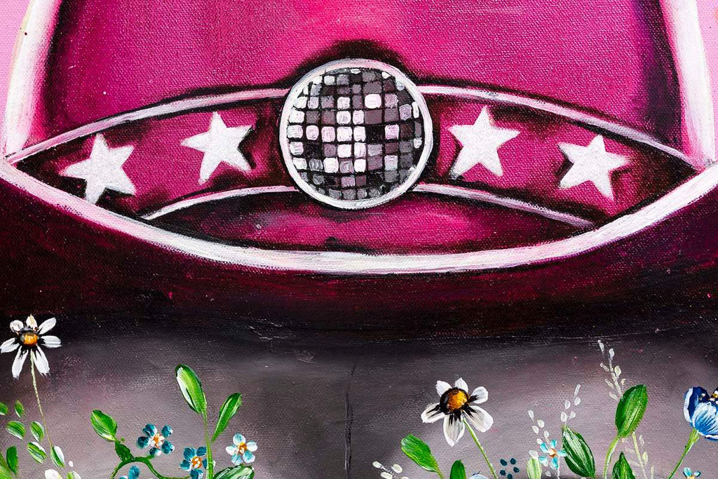 Long Live Cowgirls - Original by artist Becky Smith - Wyecliffe Galleries