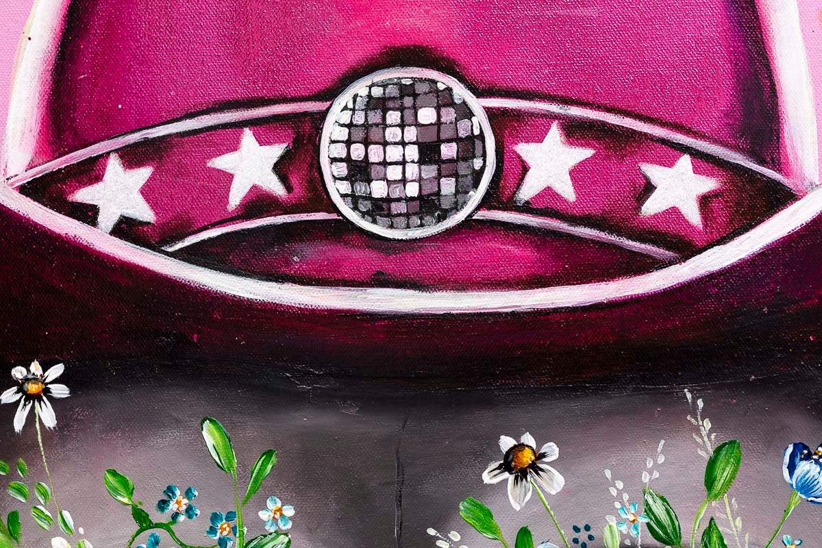 Long Live Cowgirls - Original by artist Becky Smith - Wyecliffe Galleries